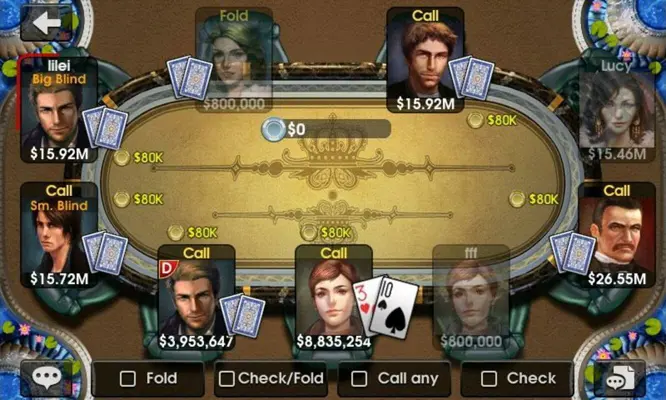 DH Texas Poker android App screenshot 1